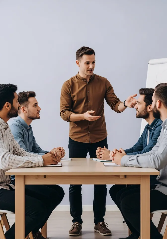 Reunião entre profissionais portugueses